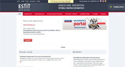 Desktop Screenshot of estit.pl